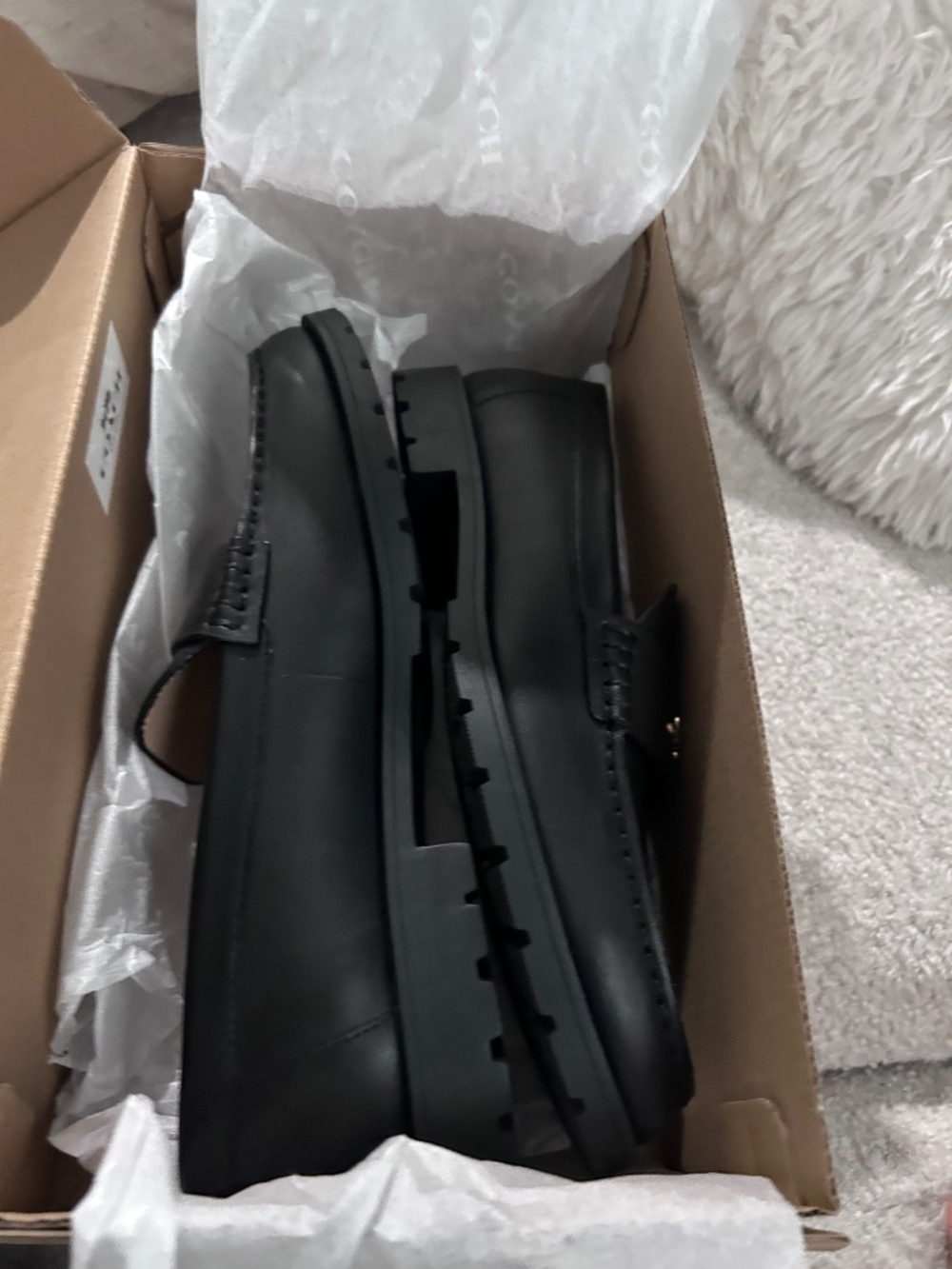 Brand new Coach loafers - Picture 3 of 4